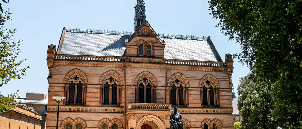 The Mitchell Building of the University of Adelaide on North Terrace, Adelaide